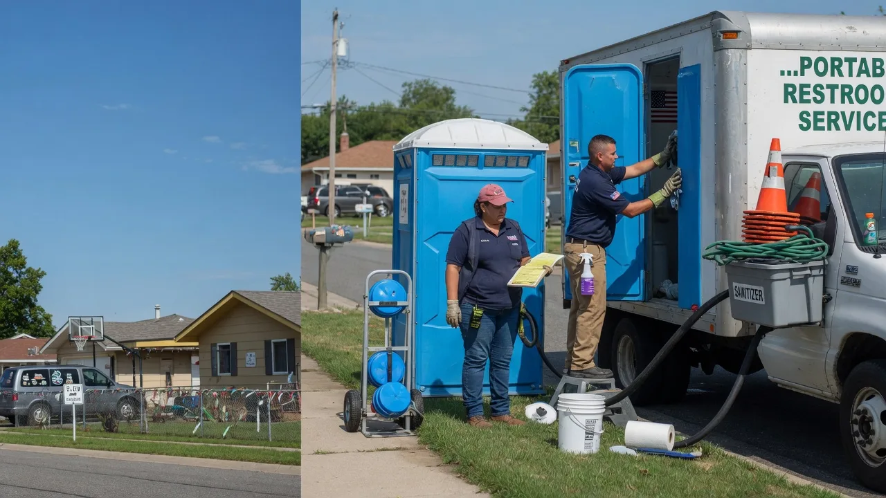 Portable Toilet Rental in Belle Plaine, IA near me